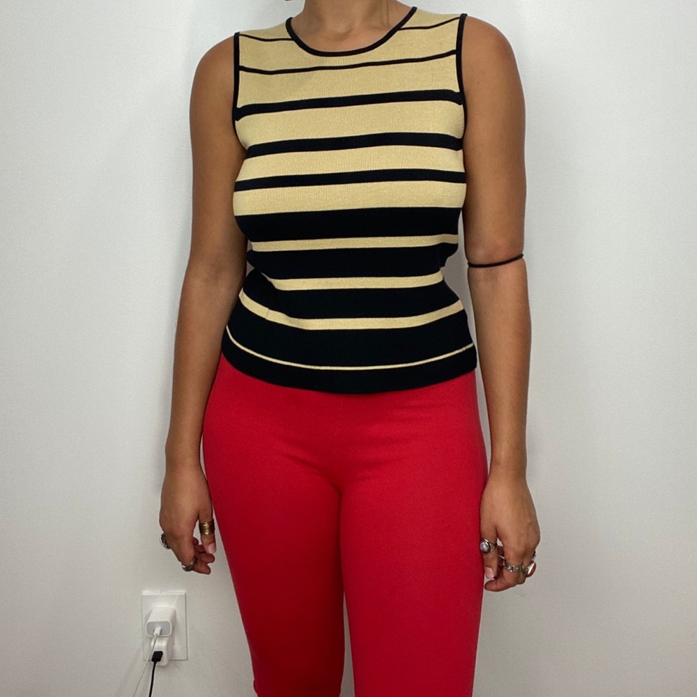 vintage 90s striped tank top